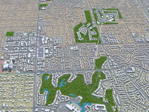 scottsdale city arizona usa 60km Modelo 3D