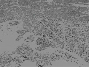 sendai city japan 70km 3D Model