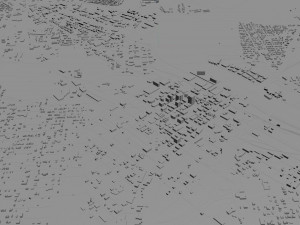 shreveport city louisiana usa 40km 3D Model