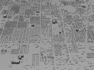 springdale city arkansas usa 25km Modèle 3D