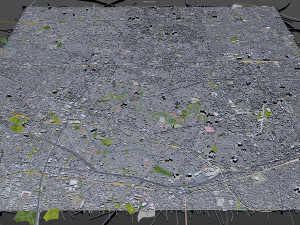 suginami city tokyo 10km 3D Model