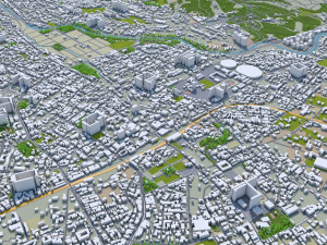 taoyuan city taiwan 120km Modello 3D