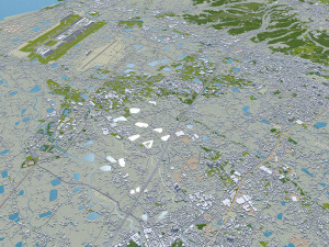 taoyuan city taiwan 120km Modello 3D