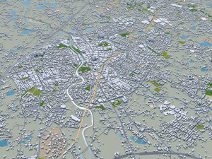 taoyuan city taiwan 120km Modello 3D