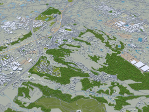 taoyuan city taiwan 120km Modello 3D