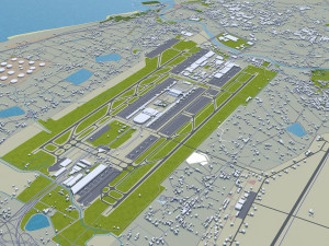 taoyuan city taiwan 120km Modello 3D