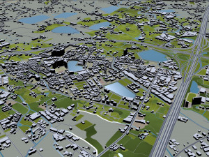 taoyuan city taiwan 120km Modello 3D