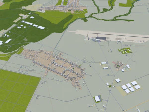 timisoara city romania 30km 3D Model