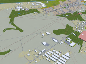 timisoara city romania 30km 3D Model