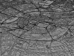timisoara city romania 30km 3D Model
