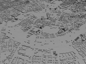 timisoara city romania 30km 3D Model
