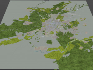 timisoara city romania 30km 3D Model
