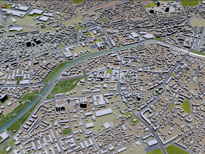 timisoara city romania 30km 3D Model