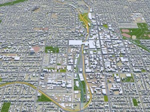 toowoomba city australia 35km 3D Model