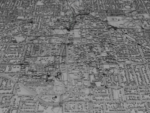 toowoomba city australia 35km Modello 3D