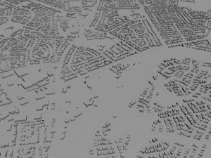 townsville city australia 30km 3D Model