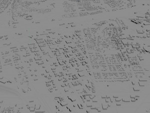tuscaloosa city alabama usa 50km Modello 3D