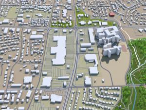 tyler city texas usa 35km Modelo 3D