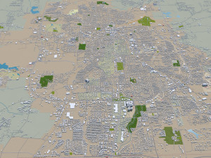tyler city texas usa 35km Modelo 3D