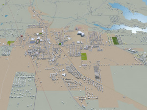 tyler city texas usa 35km Modelo 3D