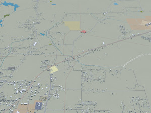 tyler city texas usa 35km Modelo 3D