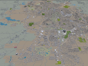 tyler city texas usa 35km Modelo 3D