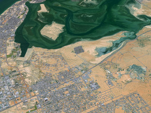Umm al quwain city uae 20km Modelo 3D
