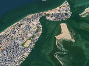 Umm al quwain city uae 20km Modelo 3D
