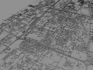 Umm al quwain city uae 20km Modelo 3D
