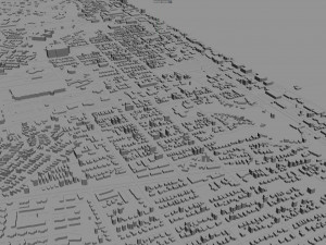 virginia beach city virginia usa 60km 3D Model