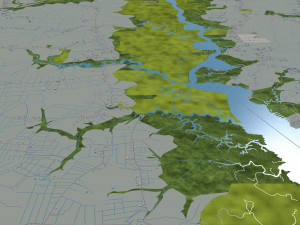 virginia beach city virginia usa 60km 3D Model