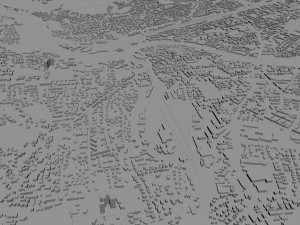 villach city austria 40km 3D Model