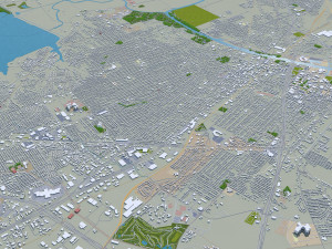 waco city texas usa 35km Modelo 3D