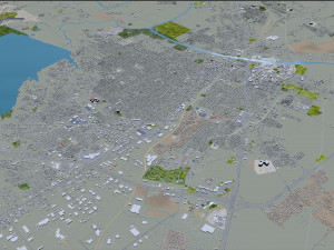 waco city texas usa 35km Modelo 3D