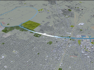 waco city texas usa 35km Modelo 3D