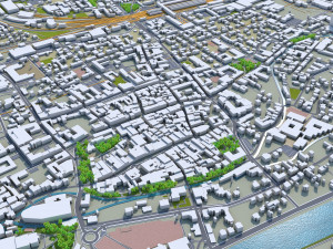 wels city austria 20km Modelo 3D