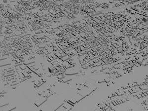 wels city austria 20km 3D Model
