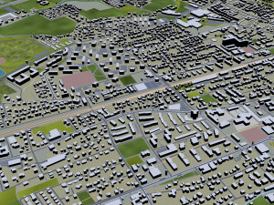 wels city austria 20km Modelo 3D