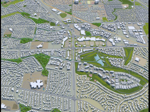 westminster city colorado usa 30km 3D Model