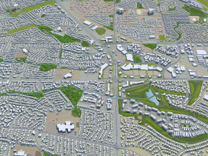 westminster city colorado usa 30km 3D Model