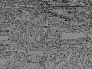 westminster city colorado usa 30km 3D Model
