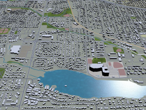 westminster city colorado usa 30km 3D Model