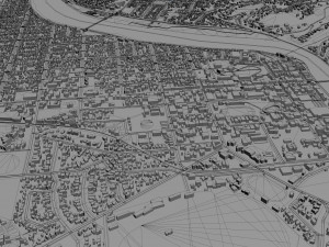 whanganui city new zealand 20km 3D मॉडल