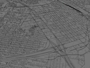 wichita falls city texas usa 30km Modelo 3D