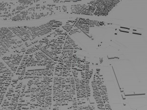 yaizu city japan 25km Model 3D