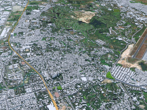 Yangon city myanmar 60km Modelo 3D