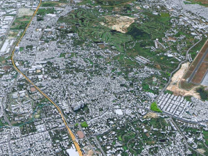 Yangon city myanmar 60km 3D Model