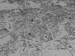 aachen city germany 30km 3D Model