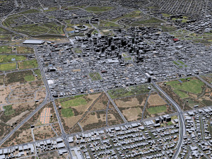 Adelaide city australia 65km 3D-Modell