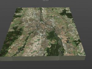 augsburg city germany 30km Modelo 3D